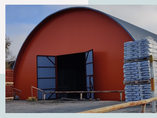 Полукруглые ангары по цене от 616 руб. в Ярославль