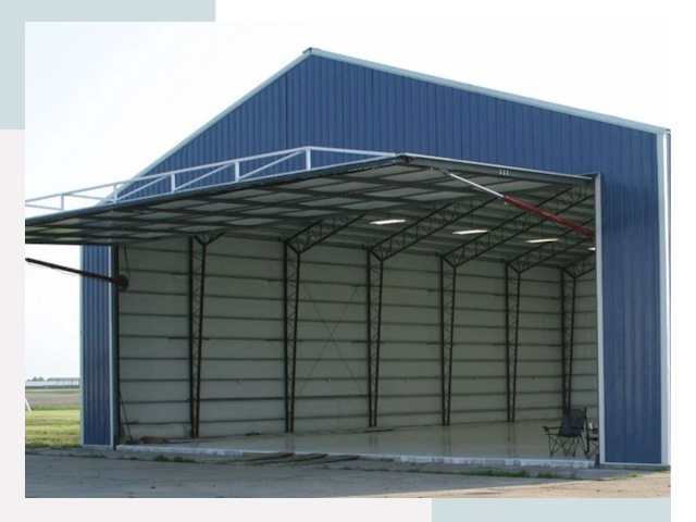 Прямо стенные ангары в Ярославле