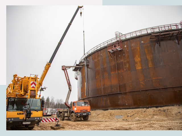 Монтаж резервуаров в Ярославле от 616 руб. за м³