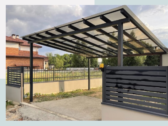 Металлические навесы в Ярославль от 616 руб. за м²