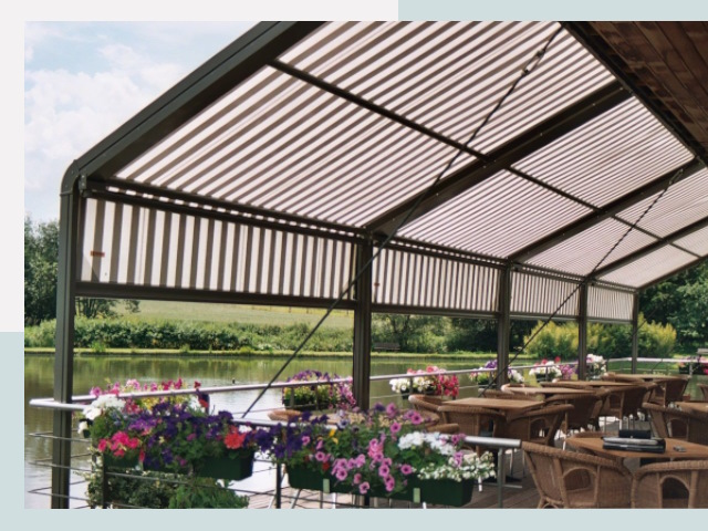 Элегантные навесы для кафе от 616 руб в Ярославль