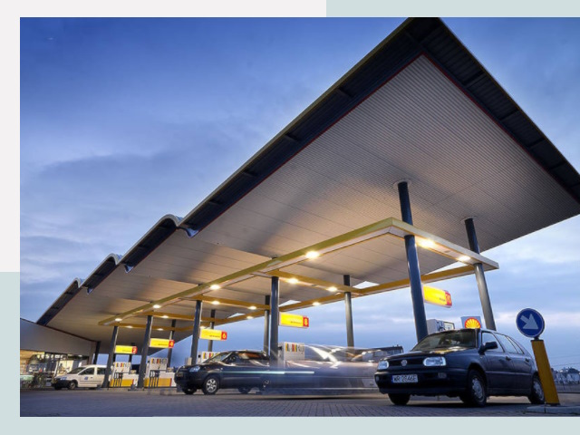 Навесы для АЗС в Ярославль от 616 руб. - Защита и комфорт