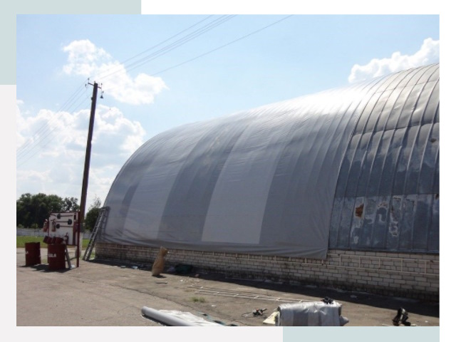 Ремонт ангаров в Ярославле