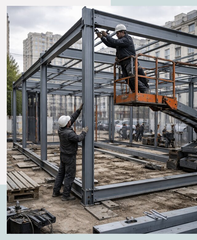 Строительство и монтаж торговых павильонов под ключ в Ярославле