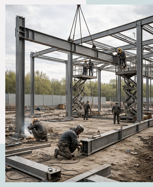 Строительство выставочных павильонов из металлоконструкций в Ярославле