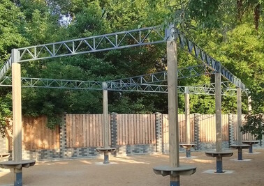 Терраса из металлоконструкций под ключ, проектирование, изготовление и монтаж от СтальСтрой-Рсл